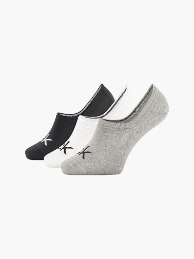 Calvin Klein Táskák & Kiegészítők HU098991 | Calvin Klein Logo Invisible Férfi Zokni Színes